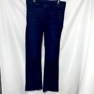 Torrid Lean Jean slim boot Jean Dark Blue Boot Cut Jeans size 1T (14/16Tall)